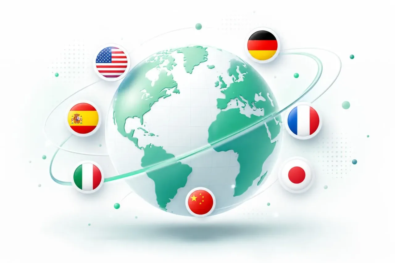 Automatic translation available in 16 languages